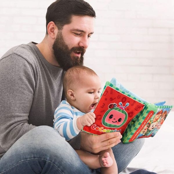 CoComelon Toys Nursery Rhyme Singing Time Plush Book